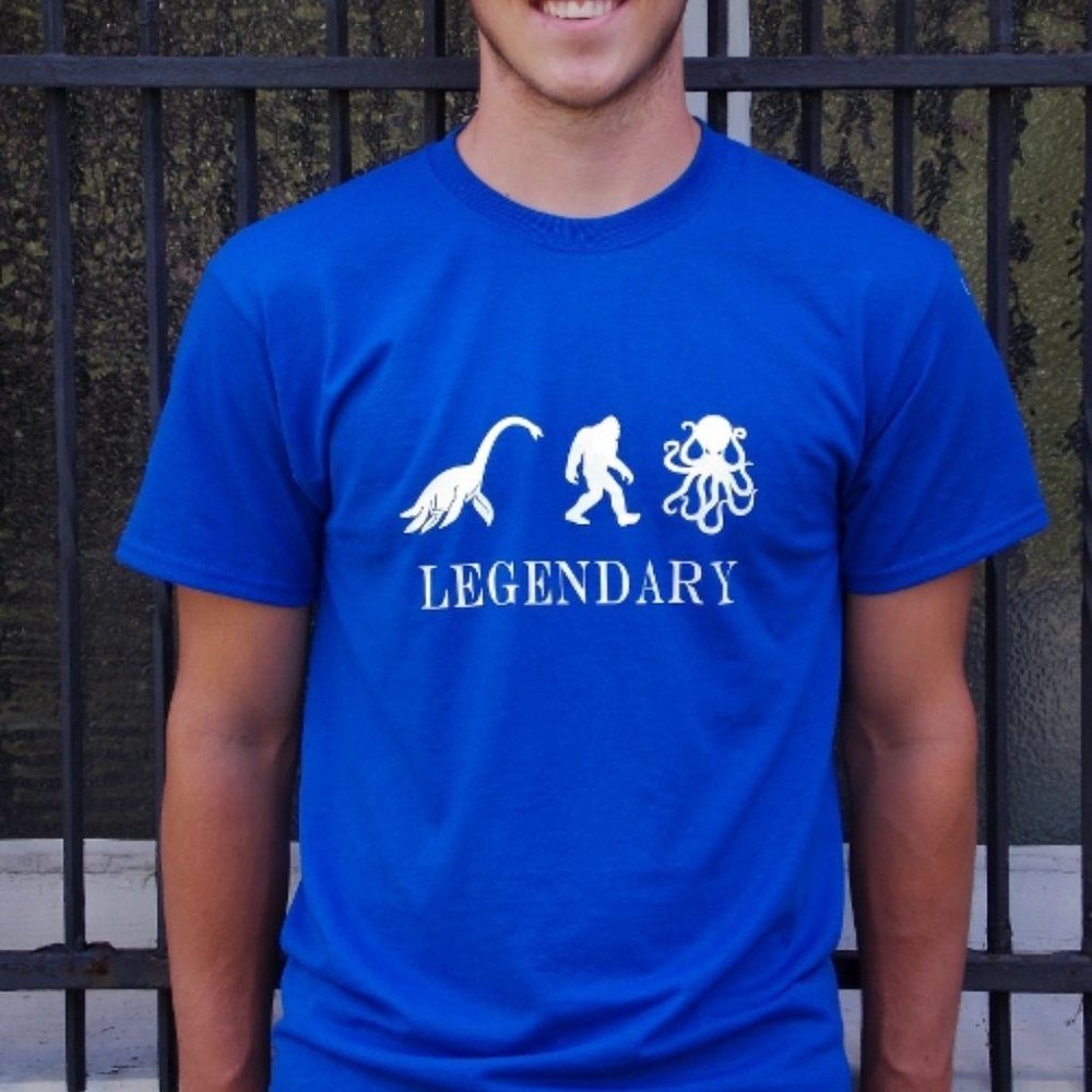 Legendary Cryptid T-Shirt. Unisex Size Medium. New